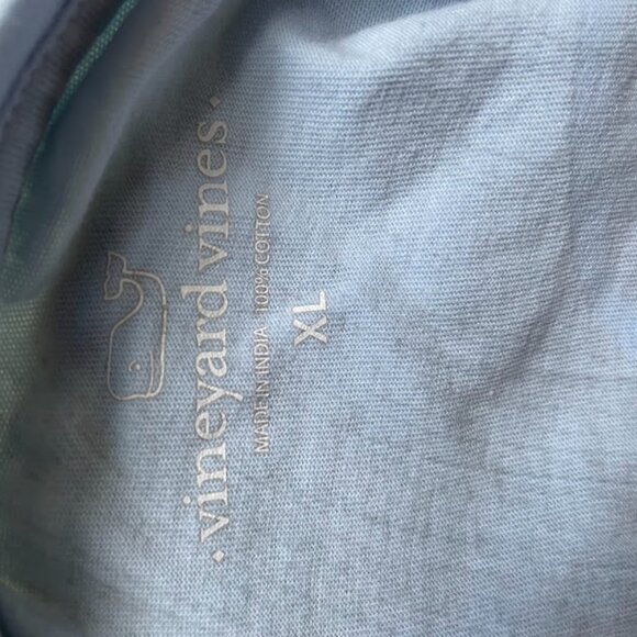 Vineyard Vines | Whale Graphic Pocket Tee | Light Blue | Size XL | Used - Picture 3 of 3